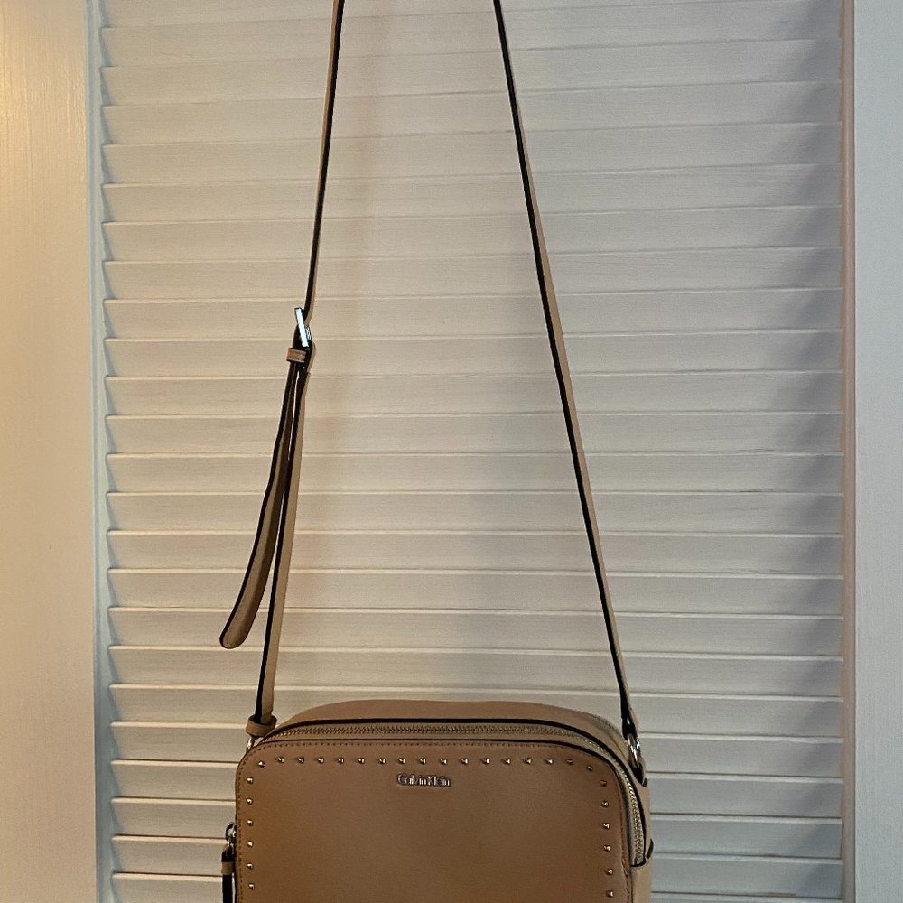 Calvin Klein Crossbody Leather Purse NWT